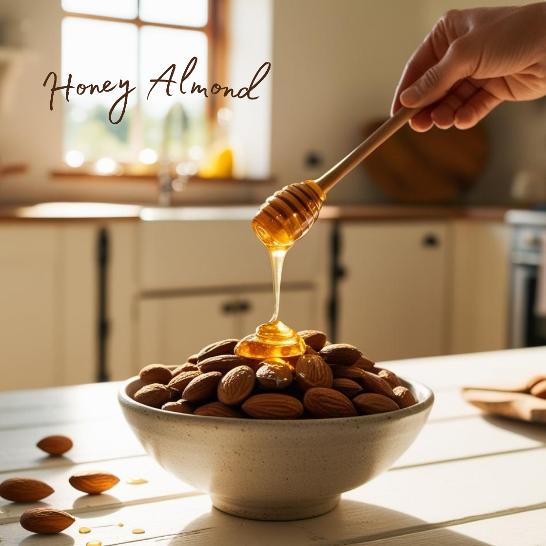 HONEY ALMOND Body Powder Refill - deodorant skincare