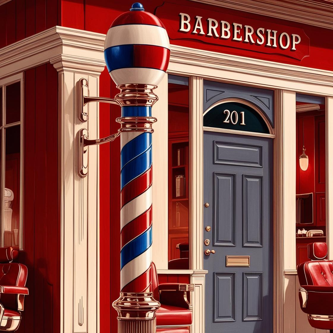 BARBERSHOP 201... Body Powder, 8oz