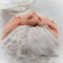Body Powder Puff - Peach, 4 inch
