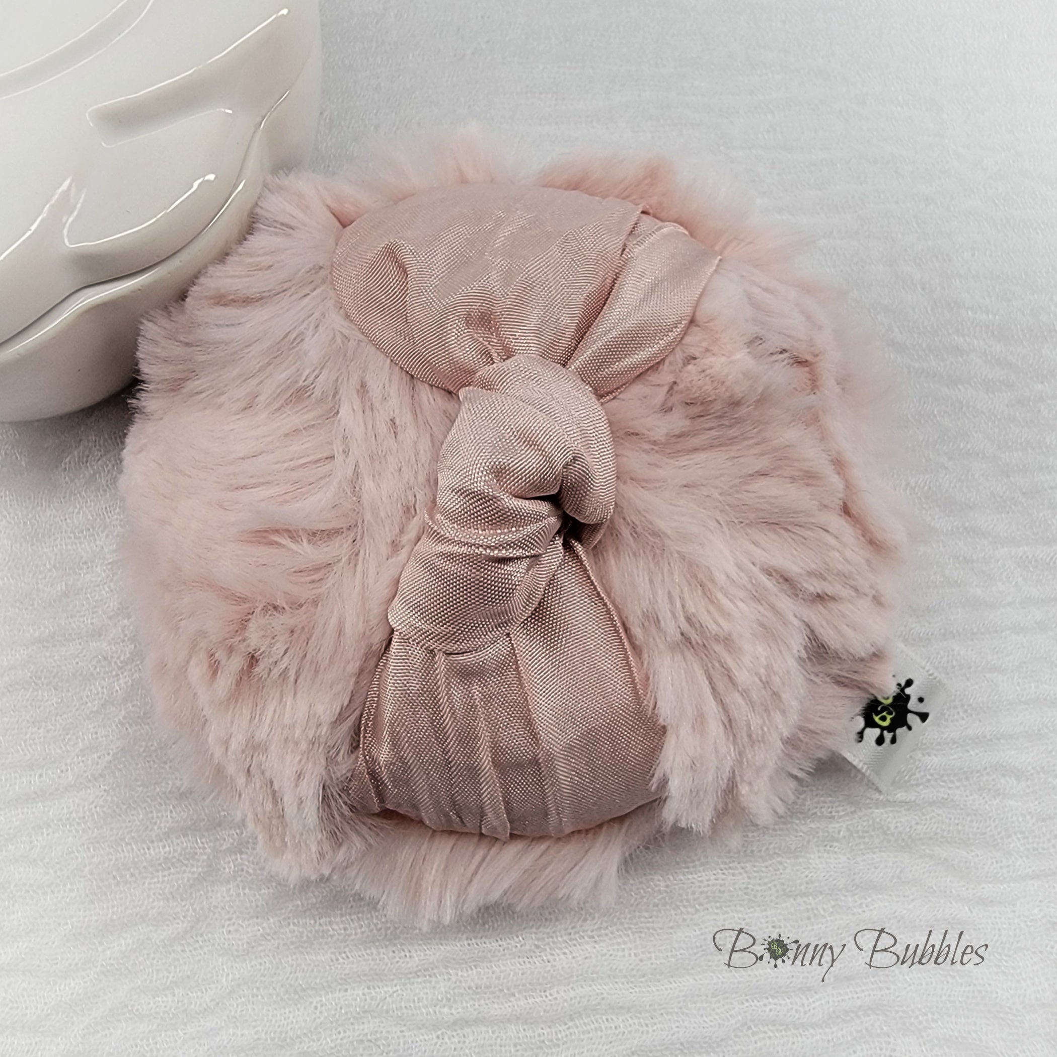 Dusty Rose Pink - Body Powder Puff, 3.75" inch