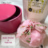 PINK Body Powder Puff Set