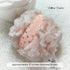 Pastel Coral Powder Puff, mini 3 inch
