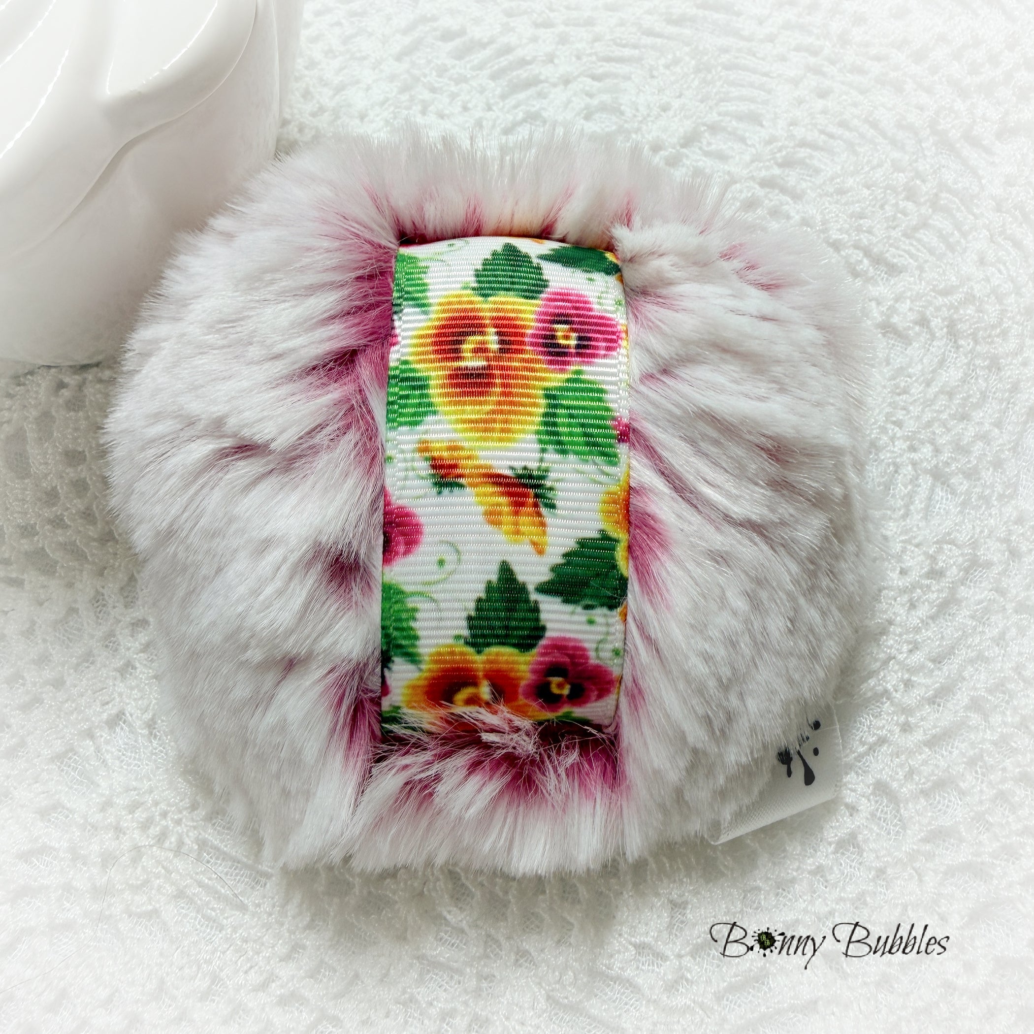 Pansy Powder Puff, mini 3 inch