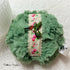 GREEN Powder Puff, 4 inch