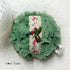 GREEN Powder Puff, 4 inch