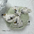 Sage Green Powder Puff - Honey Bee 3.75 inch