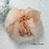 Peach Powder Puff, Large 5 inch - for dusting powder