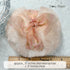 Peach Powder Puff, Large 5 inch - for dusting powder