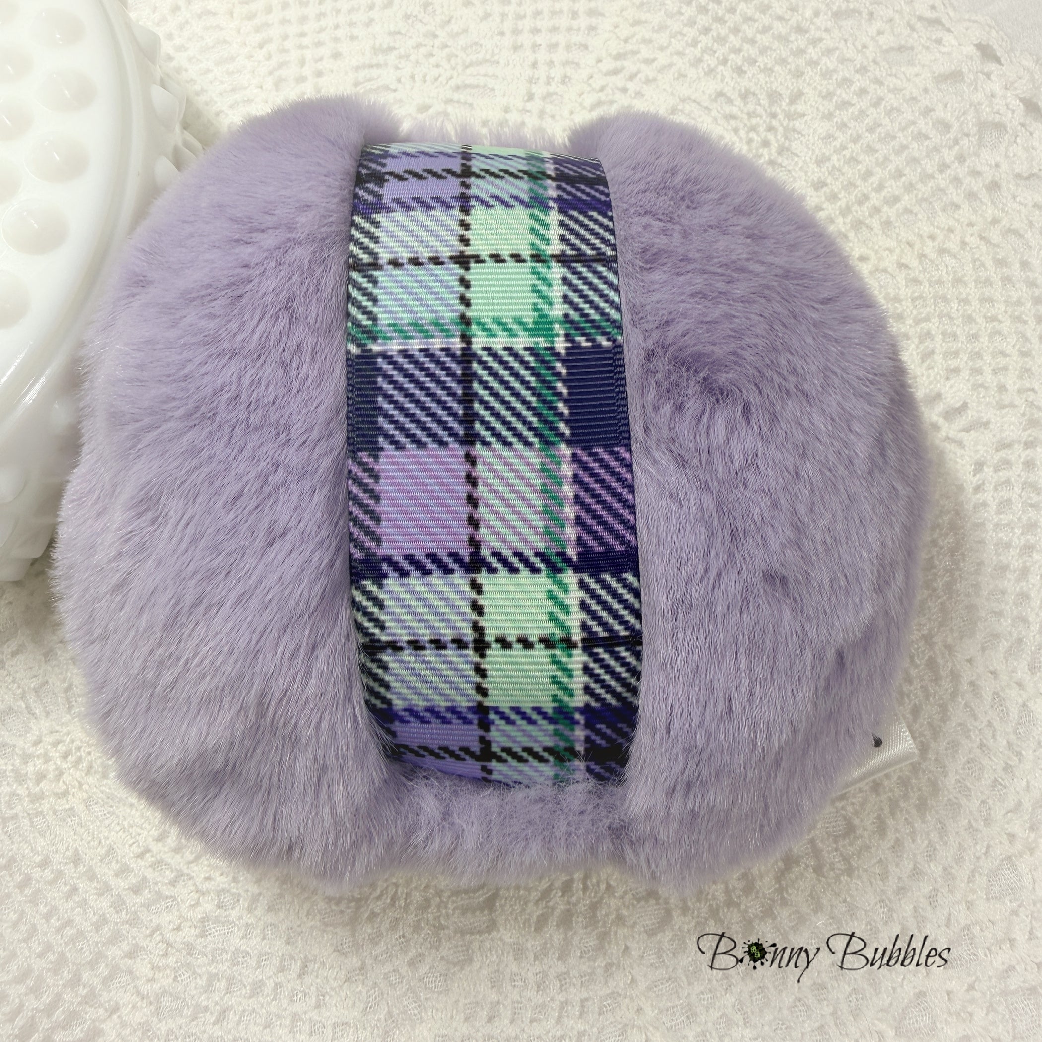 Purple Powder Puff, Large 5 inch