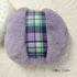 Purple Powder Puff, Large 5 inch