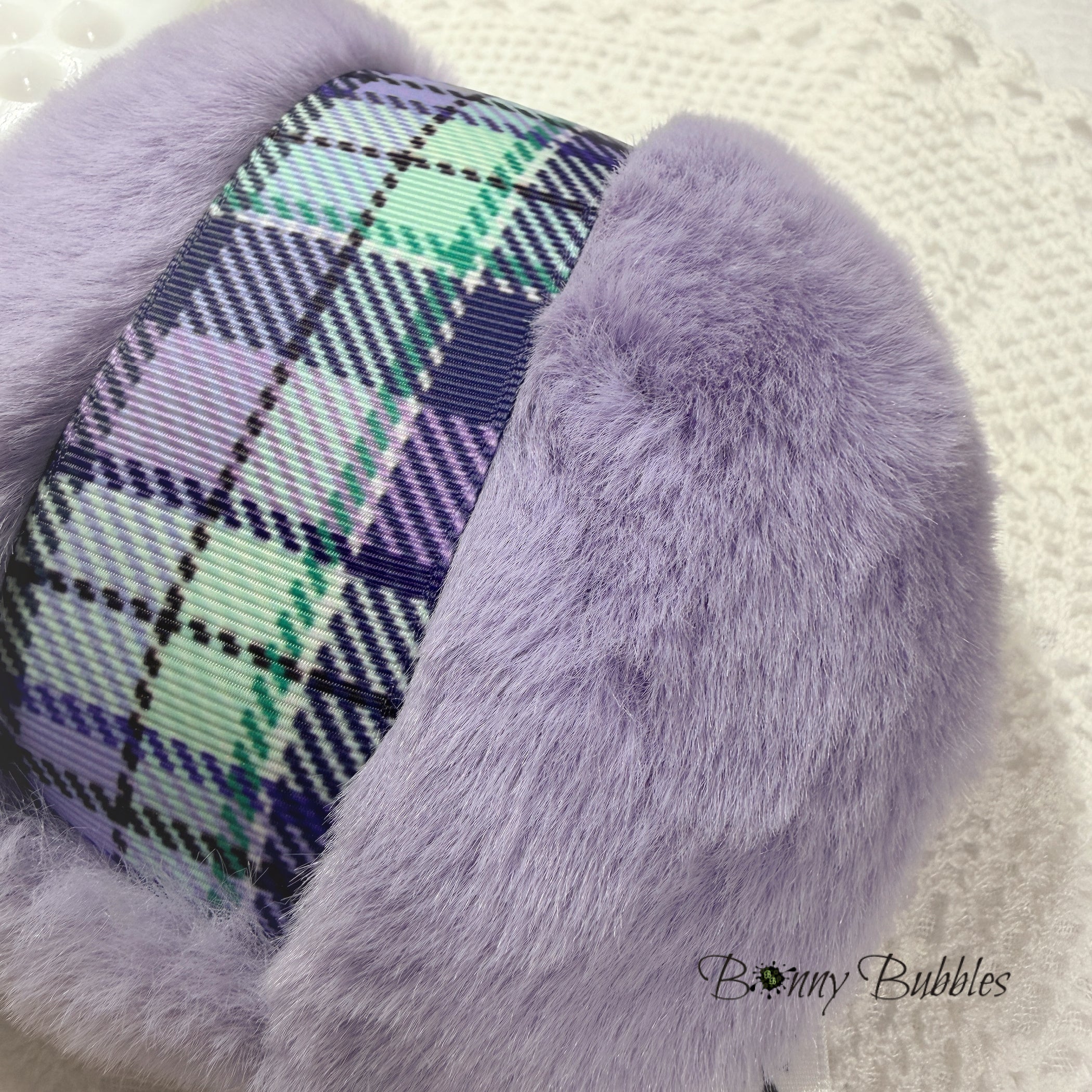 Purple Powder Puff, Large 5 inch