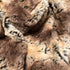 Animal Print Faux Fur, 19" x 50" inches - mixed browns, soft minky fake fur