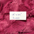 Dark Pink Faux Fur, 18" x 22" inches - luxuriously soft fake fur
