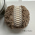 Large Powder Duster - Cocoa Brown, 5 inch