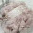 Vintage Rose Pink, Powder Puff 4" inch
