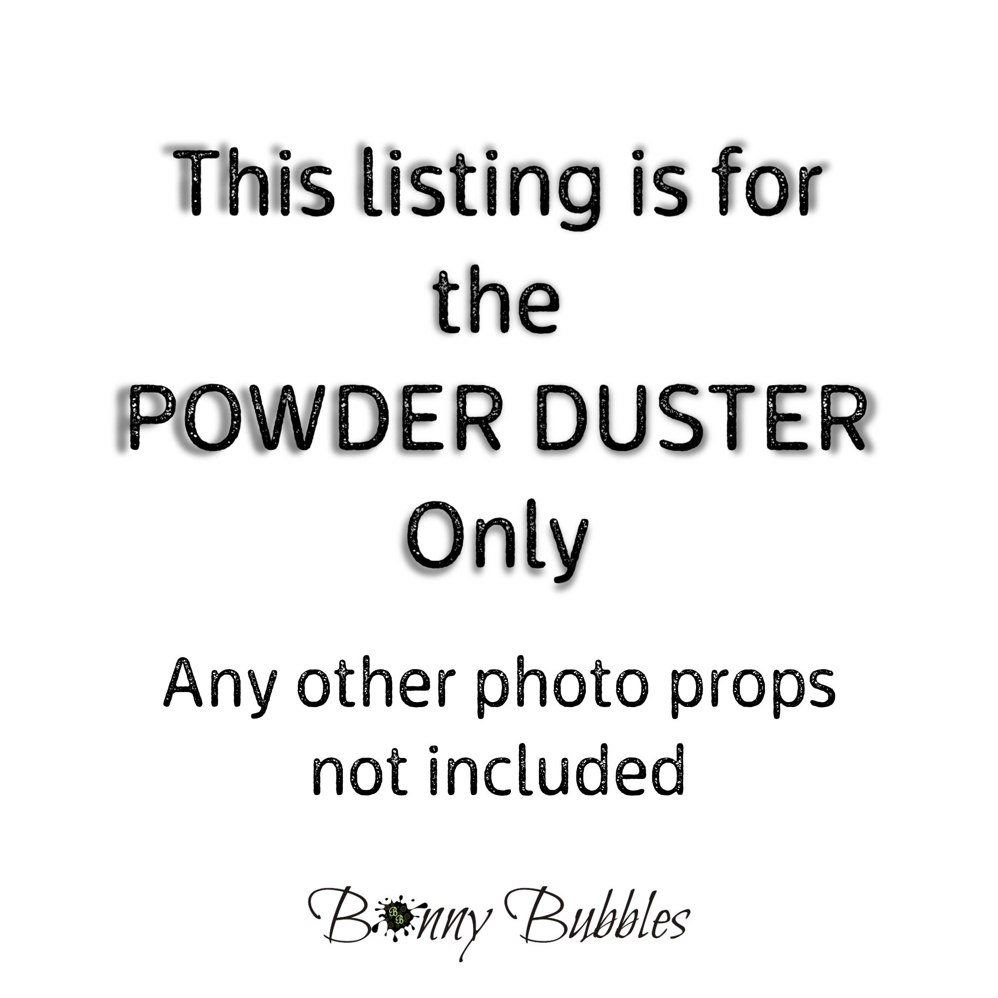 GRAY Powder Duster, 5 inch