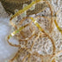 gold sequin trim