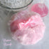 PINK Powder Puff - for dusting powder, 4 inch