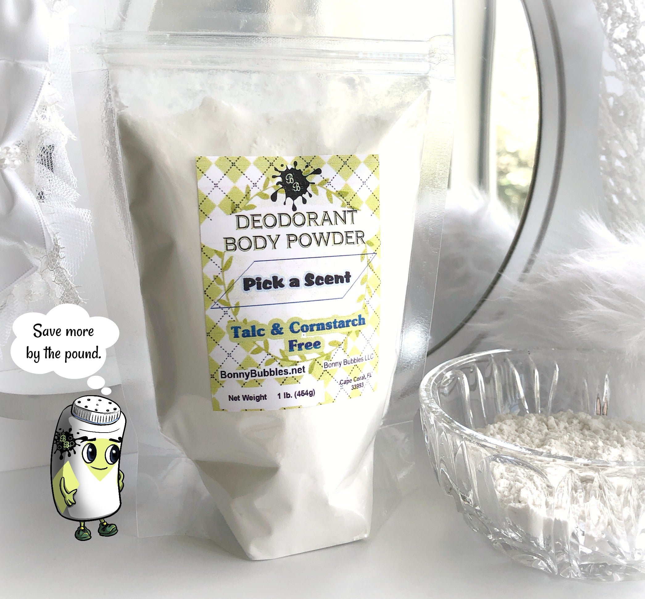 bulk deodorant dusting powder by the pound